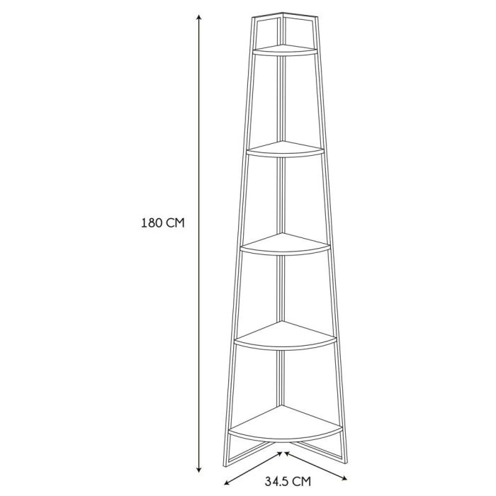 Estantería Esquina Metal-Mader Home Deco Factory 4
