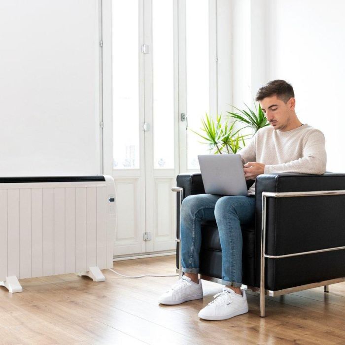 Emisor Térmico Digital Cecotec ReadyWarm 2000 Thermal Connected Blanco 1500 W