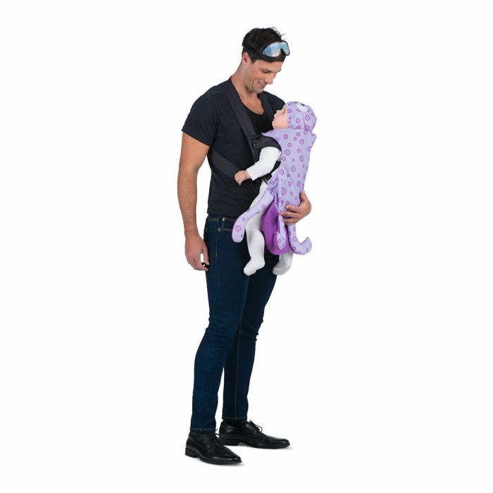Disfraz adulto cubremochila buceador y pulpo talla unica 4 Disfraz adulto cubremochila buceador y pulpo talla unica 4