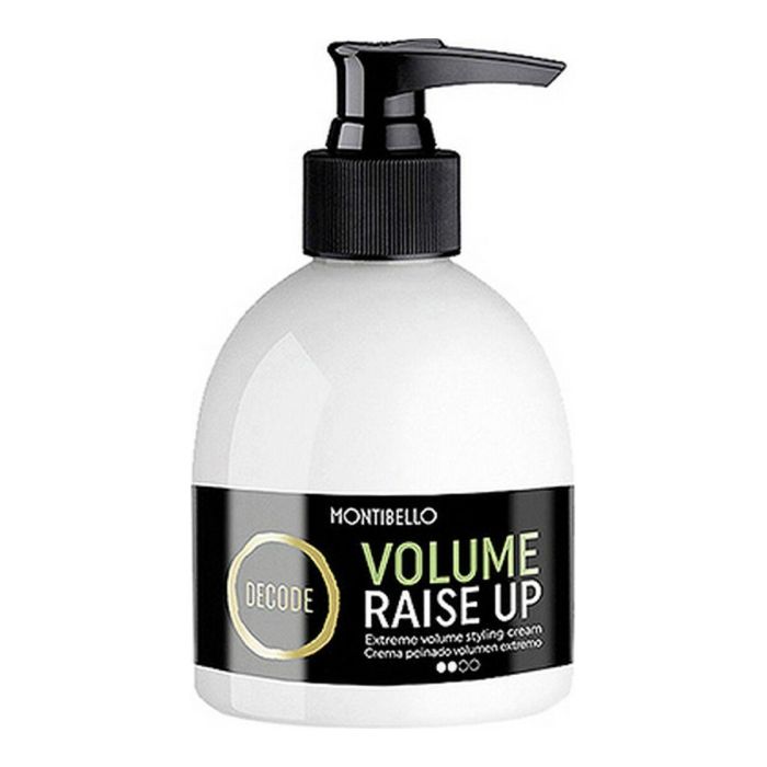 Montibello Decode Volume Raise Up Crema 200ml - Crema de Peinado con Fijación 2 para Volumen Extremo