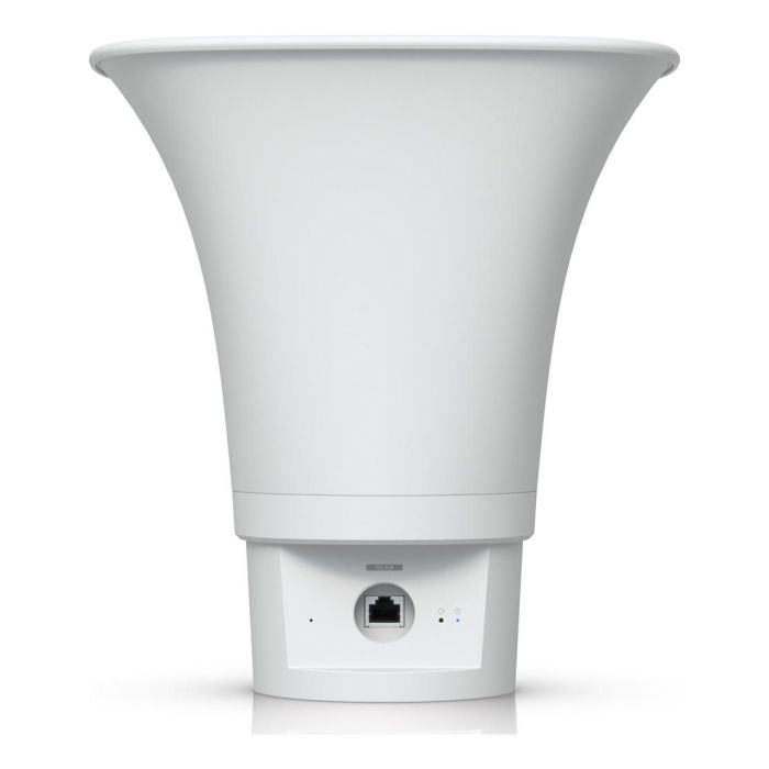 Ubiquiti (UI) UP-AI-Horn-Speaker-W Altavoz IP66 para Exterior de 1 vía, Alimentación PoE, 120 dB, Montaje en Pared, Blanco