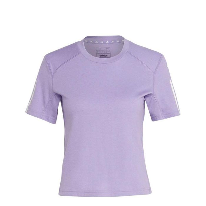 Camiseta de Manga Corta Mujer Adidas Essentials Ciruela Lila 0 Camiseta de Manga Corta Mujer Adidas Essentials Ciruela Lila 0