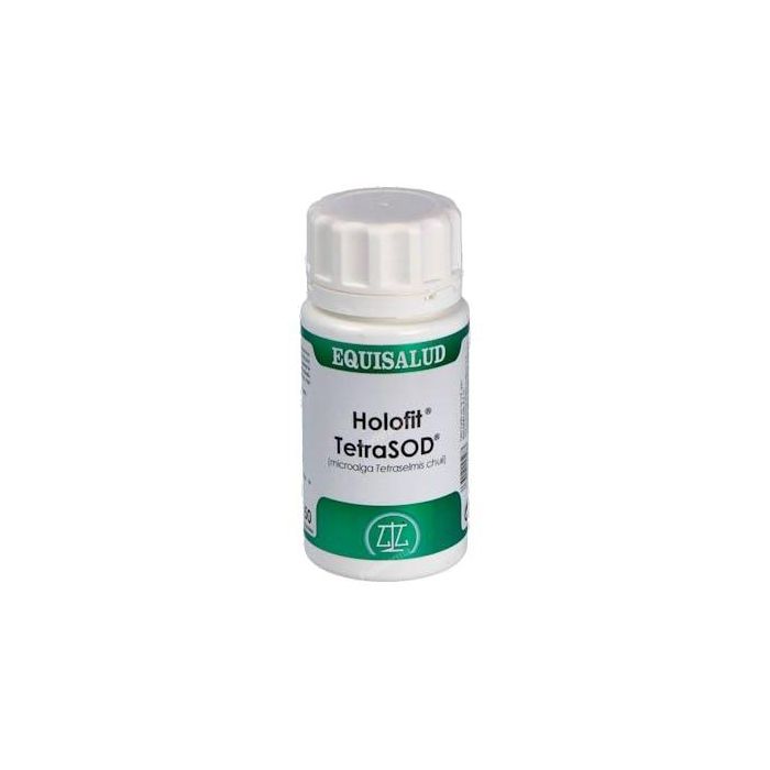 Holofit Tetrasod Microalga Tetraselmis Chuii 50 Cápsulas, antioxidante 100% natural a base de fitoplancton marino