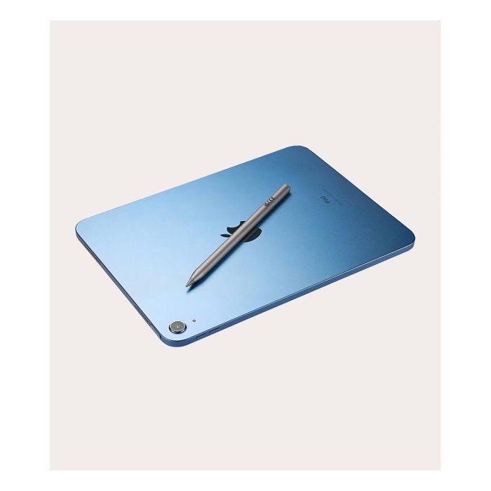 Tucano Pencil 3 UTILITY STYLUS PEN para Apple iPad 7th-10th gen, iPad Air 10.9" 3rd-5th gen, iPad Pro 11" 1st-5th gen - Gris (Aluminio, Bluetooth, Batería 230mAh)