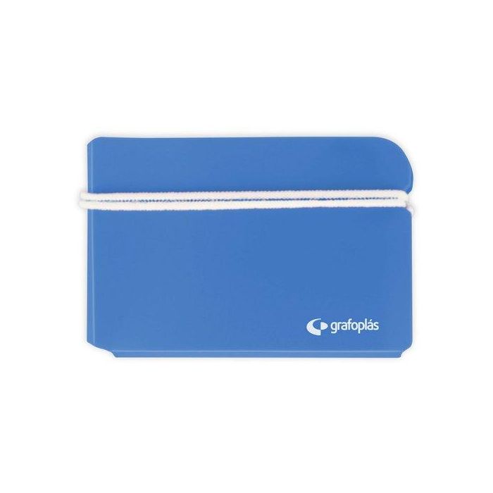 Estuche Porta Mascarilla Grafoplas Pp Azul Cielo