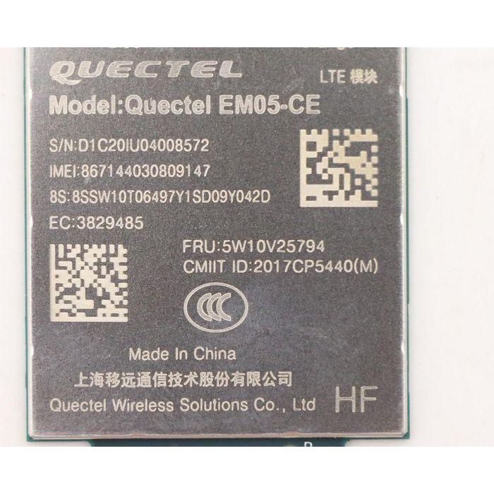 Lenovo WAN, QTL, EM05 CAT4 3 Lenovo WAN, QTL, EM05 CAT4 3