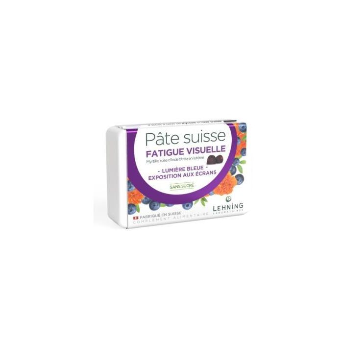 LEHNING Pate Suisse Caramelos de Goma para Fatiga Visual 40 Unidades