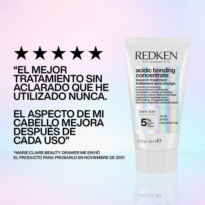 Redken ACIDIC BONDING CONCENTRATE Tratamiento Cabello Dañado Sin Sulfatos 50 ml 1 Redken ACIDIC BONDING CONCENTRATE Tratamiento Cabello Dañado Sin Sulfatos 50 ml 1