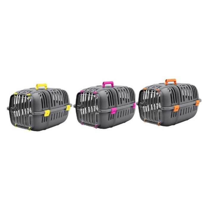 Transportín Ferplast JET 10 Pequeño Gris oscuro 1 Transportín Ferplast JET 10 Pequeño Gris oscuro 1