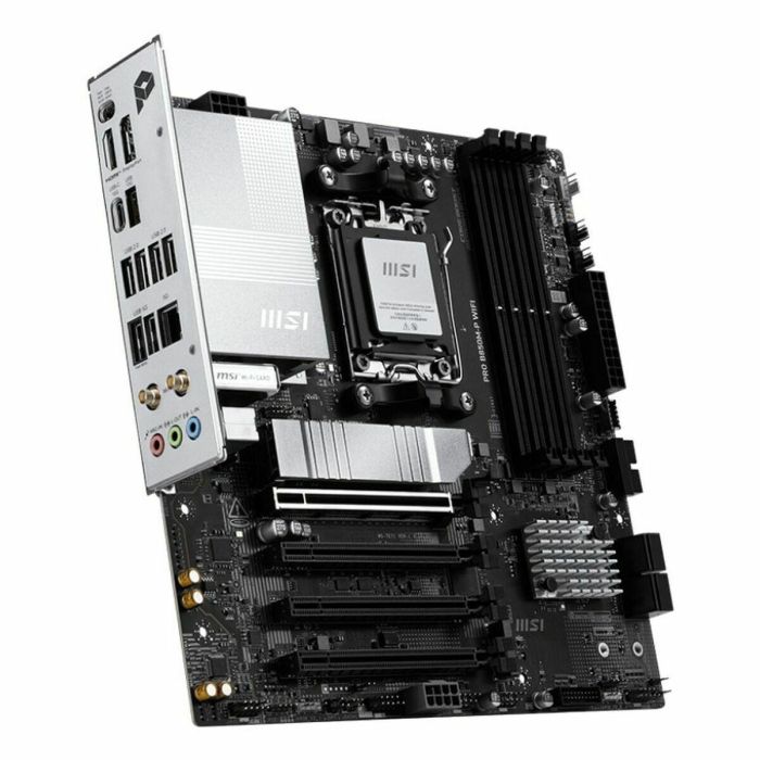 MSI 911-7E71-001 Placa Base micro ATX AMD B850 Zócalo AM5 DDR5 Wi-Fi 7 5GbE PCIe 5.0 3x M.2 para AMD Ryzen 5 MSI 911-7E71-001 Placa Base micro ATX AMD B850 Zócalo AM5 DDR5 Wi-Fi 7 5GbE PCIe 5.0 3x M.2 para AMD Ryzen 5