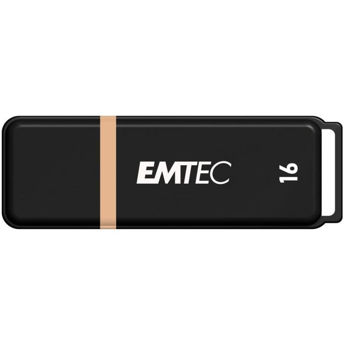 Emtec K100 P10 Stick USB 2.0 16GB Pack de 10 Unidades Negro y Multicolor para Windows, Mac, Linux 1