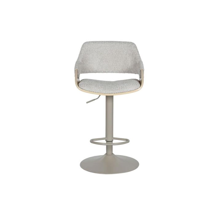 Taburete Moderno DKD Home Decor Natural Beige 50.5 x 90.5 x 50.5 cm Taburete Moderno DKD Home Decor Natural Beige 50.5 x 90.5 x 50.5 cm