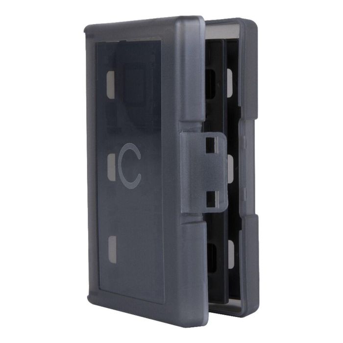 Estuche protector y de transporte - KONIX - Para cartuchos de juego Nintendo Switch 2 - A prueba de golpes - 24 compartimentos de almacenamiento - Negro 3 Estuche protector y de transporte - KONIX - Para cartuchos de juego Nintendo Switch 2 - A prueba de golpes - 24 compartimentos de almacenamiento - Negro 3