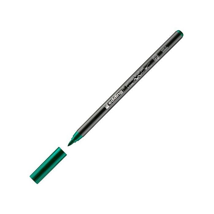 Edding Rotulador 4200 Para Porcelana Punta Pincel Verde Edding Rotulador 4200 Para Porcelana Punta Pincel Verde