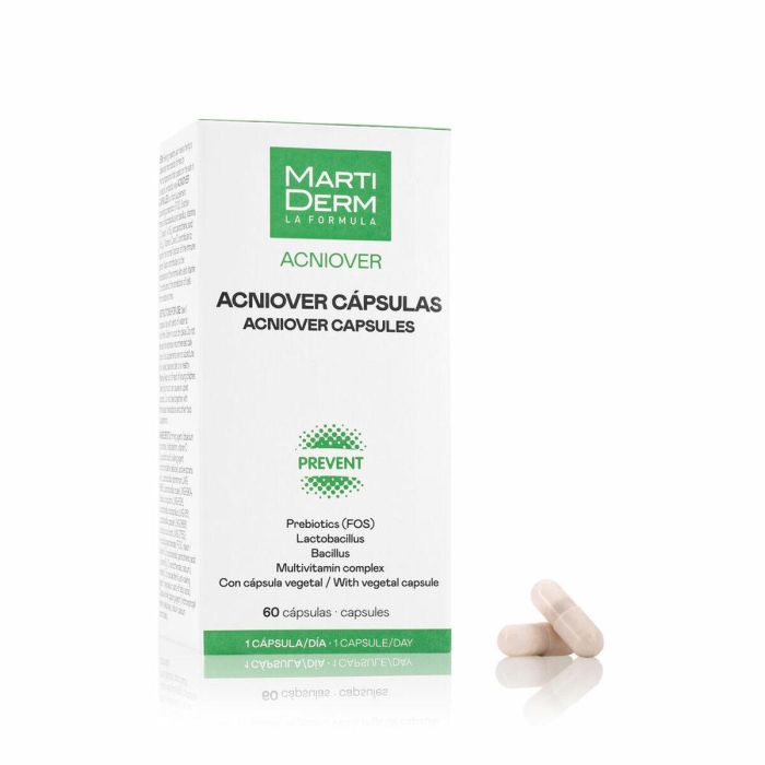 Martiderm ACNIOVER Cápsulas 60 u Tratamiento Antiacné