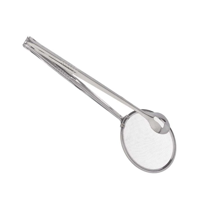 Pinza de acero para rejilla de fritura Kinvara 10x29x1 cm (24 Unidades) 1 Pinza de acero para rejilla de fritura Kinvara 10x29x1 cm (24 Unidades) 1