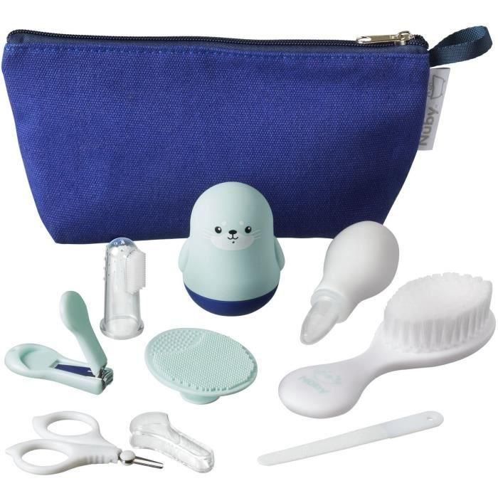 Kit de cuidado para el baño - NUBY - 8 accesorios esenciales 0 Kit de cuidado para el baño - NUBY - 8 accesorios esenciales 0