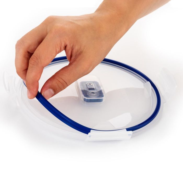 Set 5 Herméticos Vidrio con Tapa Pure Box Active Luminarc 76 cL - 82 cL - 92 cL - 2*122 cL 4