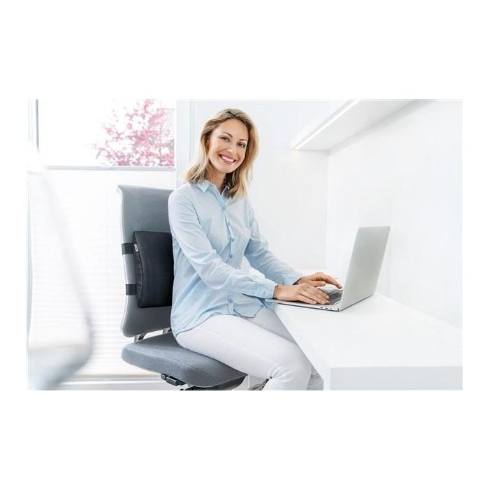 Beurer HK-70 Respaldo con Calor, Cojín Ergonómico para Alivio de Dolor de Espalda y Mejora de Postura, Funda Lavable 1