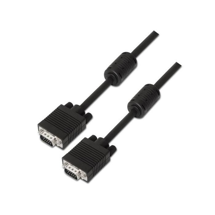 Aisens Cable Svga Con Ferrita Hdb15-M - Hdb15-M Negro 1,8M Aisens Cable Svga Con Ferrita Hdb15-M - Hdb15-M Negro 1,8M