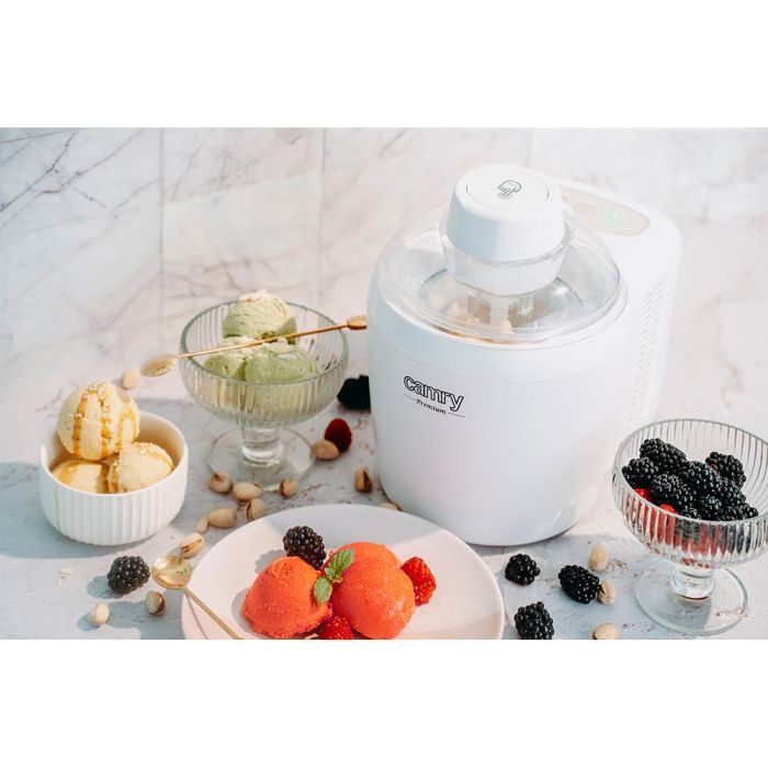 Camry cr4481 Heladera Blanca 0.7 L 90 W para Helados, Sorbete y Yogurt Helado - Prepara en 30 Minutos 7 Camry cr4481 Heladera Blanca 0.7 L 90 W para Helados, Sorbete y Yogurt Helado - Prepara en 30 Minutos 7