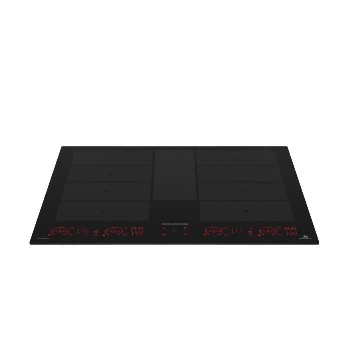 Placa de inducción - GRUNDIG - 8 inducciones - 60 cm - GIEI638980INH 1 Placa de inducción - GRUNDIG - 8 inducciones - 60 cm - GIEI638980INH 1