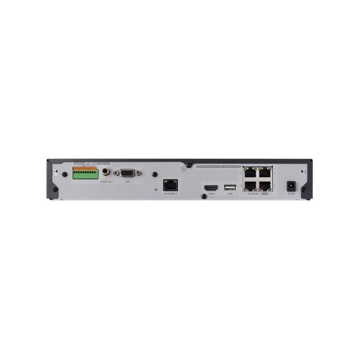 Hanwha Techwin IP-Cam Zbh. Recorder XRN-420S 0TB 4 Kanal POE 2