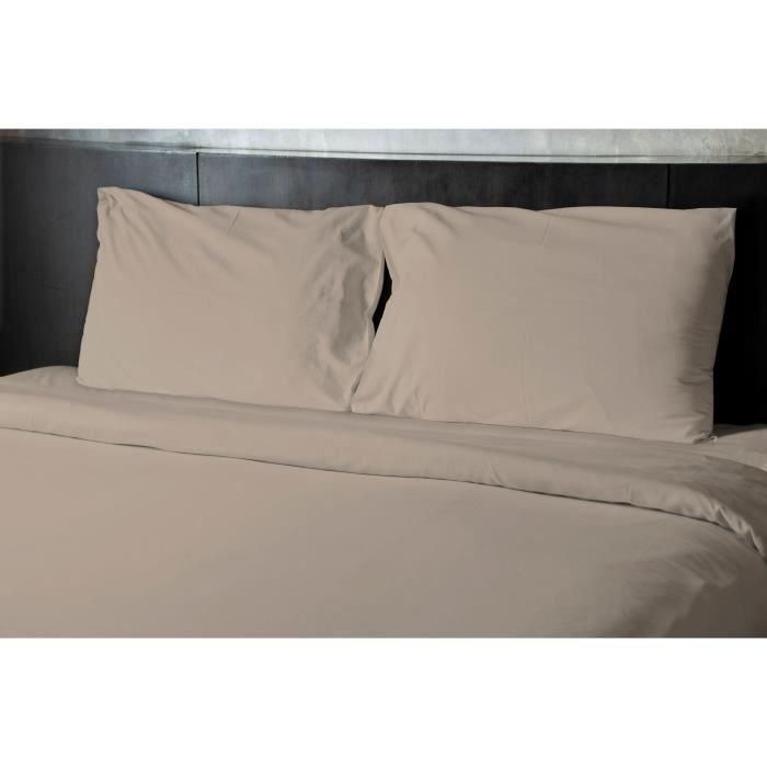 Sábana encimera - HOME LINGE PASSION - HP72104 - Microfibra 82 g - 180 x 290 cm - Beige 1