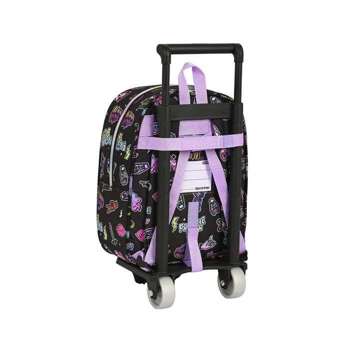 Mochila Escolar con Ruedas Monster High Creep Negro 22 x 27 x 10 cm 1 Mochila Escolar con Ruedas Monster High Creep Negro 22 x 27 x 10 cm 1