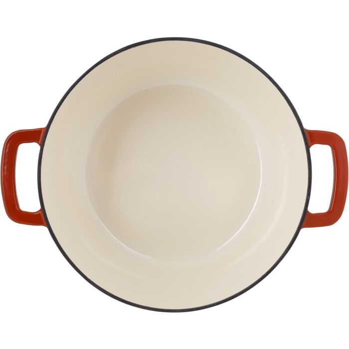 Cosy & Trendy COS5401110056881 Cacerola con tapa de Hierro fundido esmaltado, Ø28 cm, 6,15 L, para todo tipo de cocinas, inducción 1