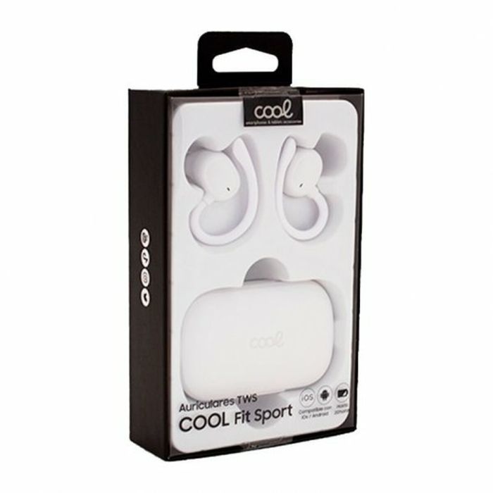 Auriculares con Micrófono Cool Blanco 1