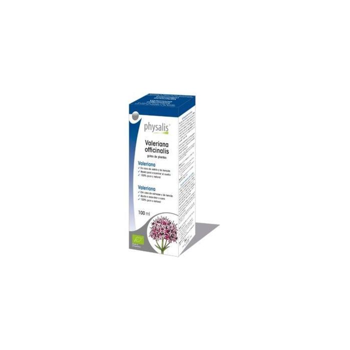PHYSALIS Extracto de Valeriana Bio 100ml para favorecer el sueño y fortalecer los nervios