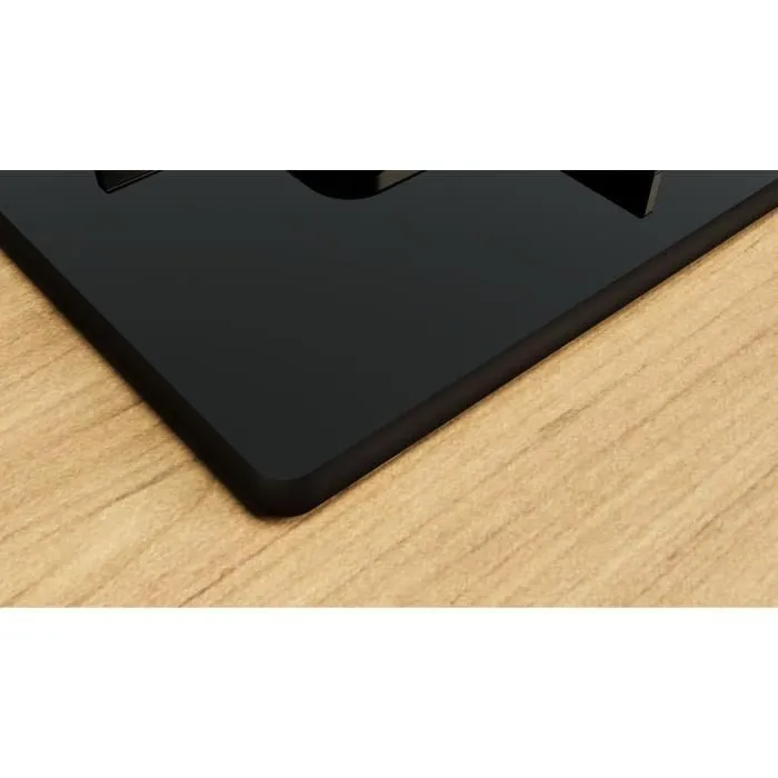 Bosch POP6B6K30 Placa de gas Serie 2, 4 quemadores, Negro, 52 x 59 x 5,4 cm 4
