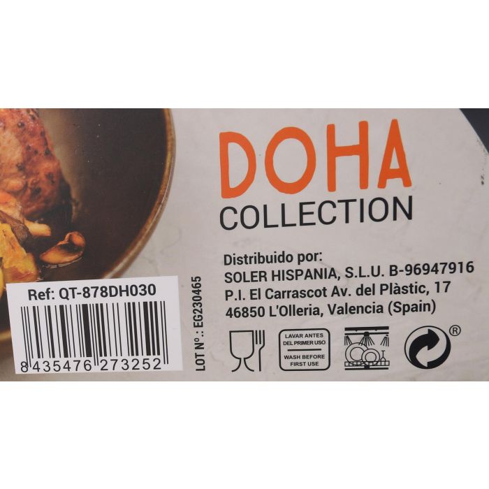Sartén Inde 30 cm aluminio forjado Full Doha Quttin (4 Unidades) 6 Sartén Inde 30 cm aluminio forjado Full Doha Quttin (4 Unidades) 6