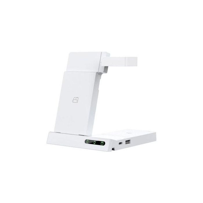 Cargador Inalámbrico Muvit MCWIR0012/ 1xUSB Tipo-C/ 1xUSB/ 20W Cargador Inalámbrico Muvit MCWIR0012/ 1xUSB Tipo-C/ 1xUSB/ 20W