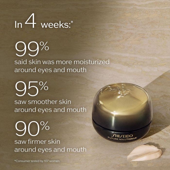Shiseido Contorno de Ojos y Labios Regenerador Future Solution LX Cream Mujer 17 ml 8 Shiseido Contorno de Ojos y Labios Regenerador Future Solution LX Cream Mujer 17 ml 8