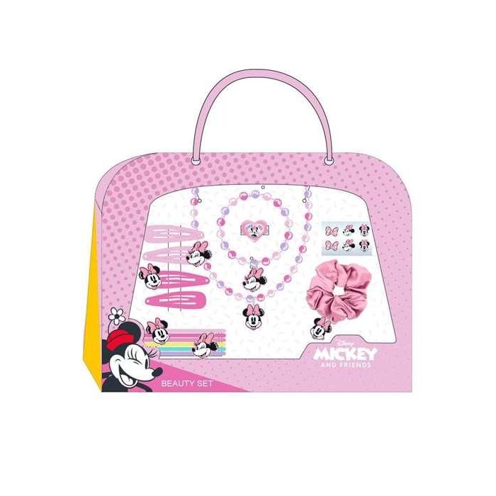 Accesorios de belleza minnie (12 piezas) 28.0 x 21.6 x 3.8 cm 2