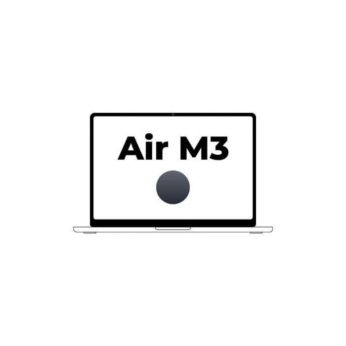 Apple MC9L4Y/A Portátil MacBook Air 15,3" Chip M3 (8-Core CPU, 10-Core GPU) 24GB RAM 512GB SSD Medianoche Apple MC9L4Y/A Portátil MacBook Air 15,3" Chip M3 (8-Core CPU, 10-Core GPU) 24GB RAM 512GB SSD Medianoche