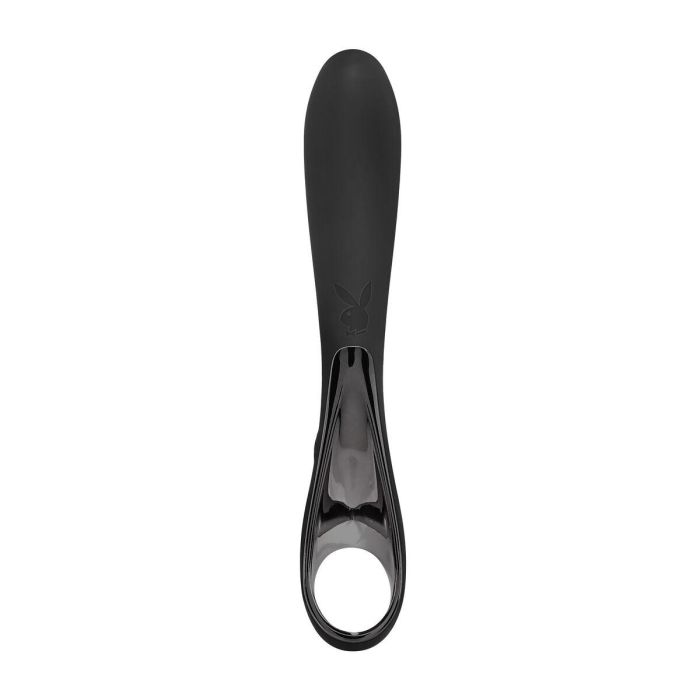 Vibrador Playboy Negro 4 Vibrador Playboy Negro 4