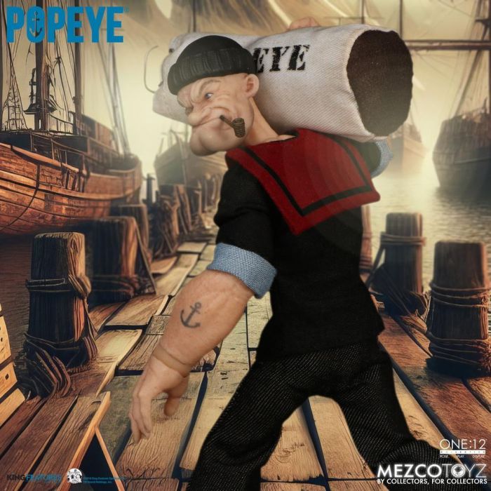 Figura Mezco Toyz Popeye One:12 Collective 4 Figura Mezco Toyz Popeye One:12 Collective 4