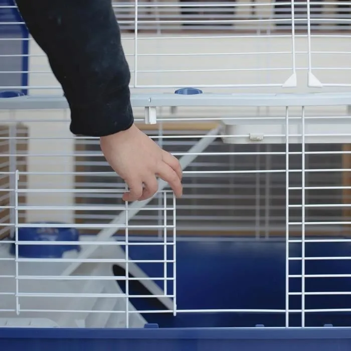 Ferplast Jaula Barn 80 para Conejo 78 x 48 x 65 cm Gris 4