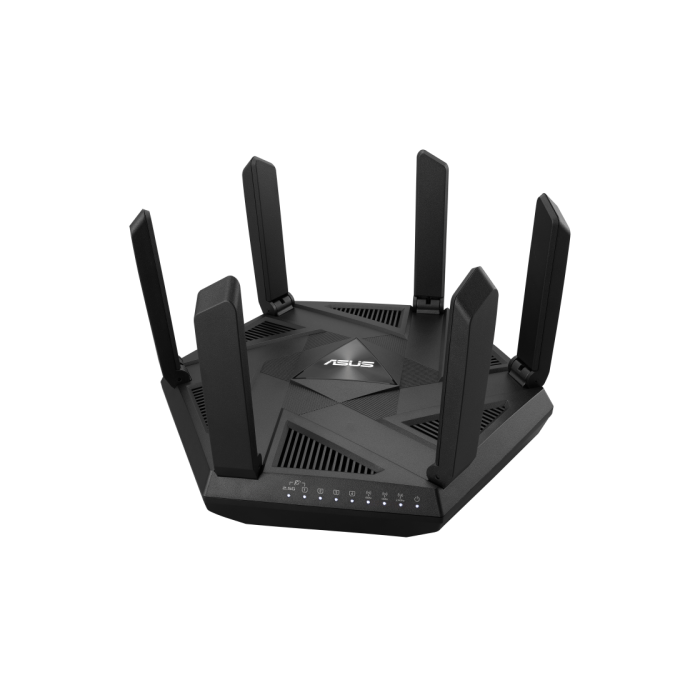 ASUS RT-AXE7800 router inalámbrico Tribanda (2.4 GHz / 5 GHz / 6 GHz) Negro 3