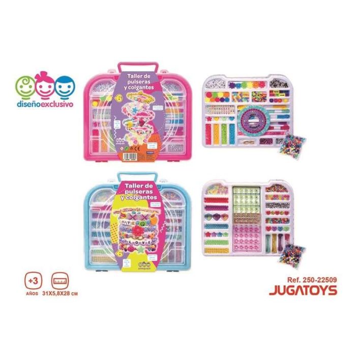 Maletín crea pulseras con accesorios 31x5'8x28cm - modelos surtidos 2 Maletín crea pulseras con accesorios 31x5'8x28cm - modelos surtidos 2