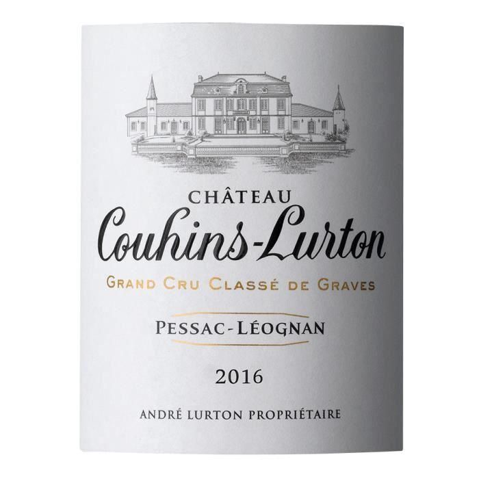 Château Couhins Lurton Vis 2016 Pessac Léognan - Vino blanco burdeos 1