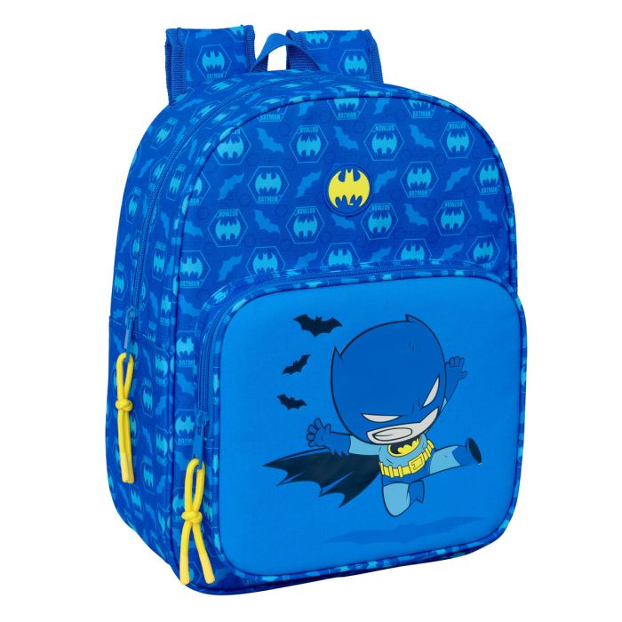 Safta Mochila Escolar Infantil Adaptable a Carro Batman - Ideal Preescolar 3+ Años - Medidas 26x34x11 cm Safta Mochila Escolar Infantil Adaptable a Carro Batman - Ideal Preescolar 3+ Años - Medidas 26x34x11 cm