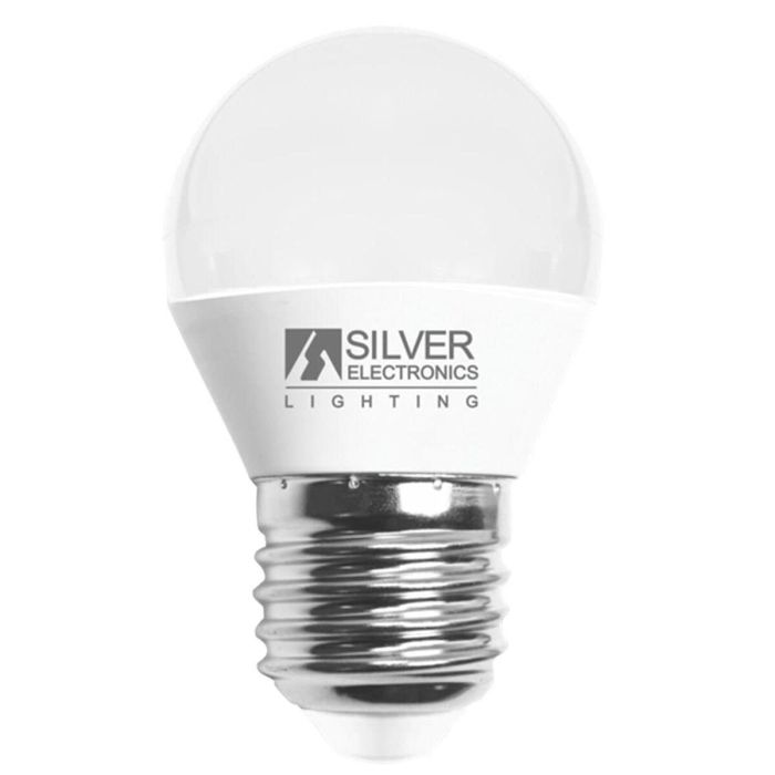 Bombilla LED Silver Electronics 961627 6W E27 5000K