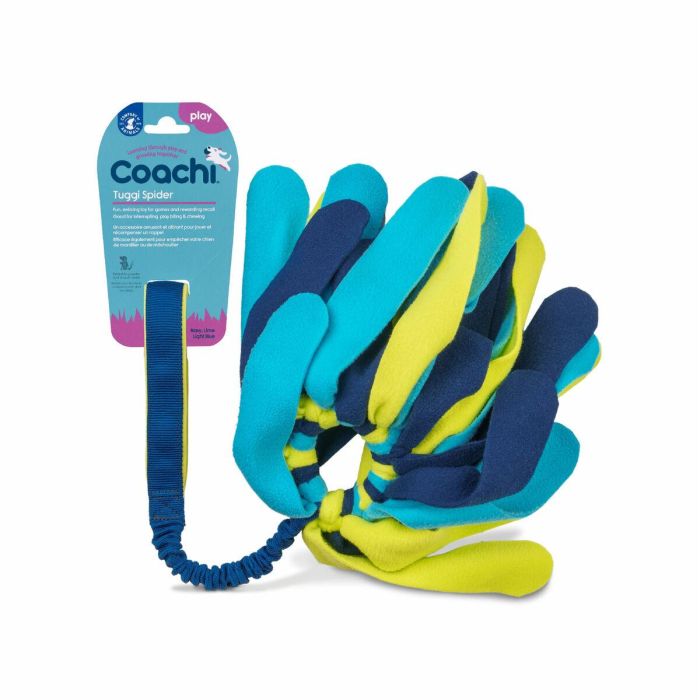 Juguete de adiestramiento Coachi TUGGI SPIDER Azul 8