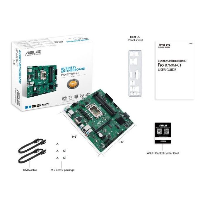 1700 ASUS PRO B760M-CT-CSM mATX 6