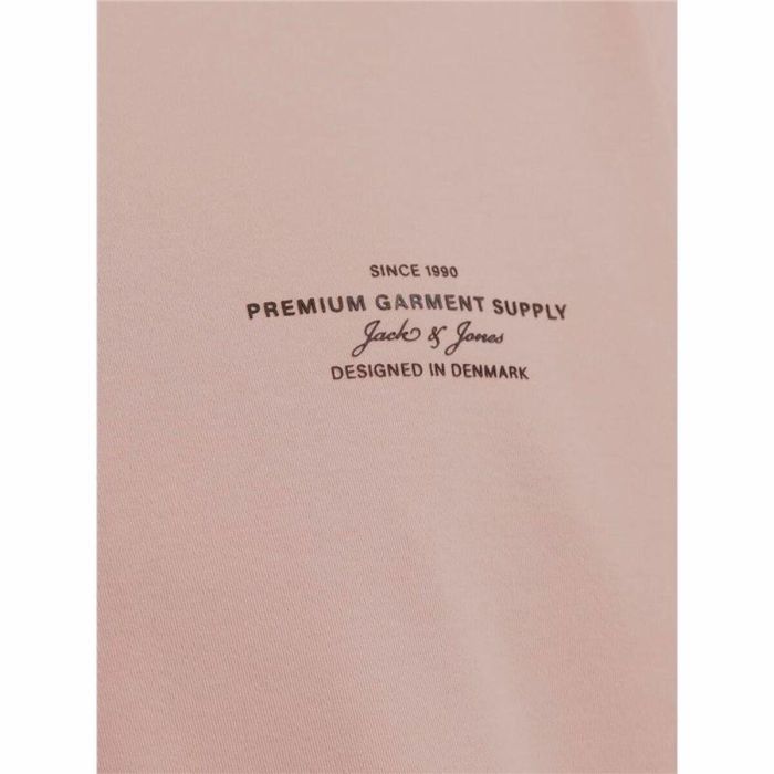 Camiseta de Manga Corta Hombre Jack & Jones Jprblachad Brandingw Neck 2