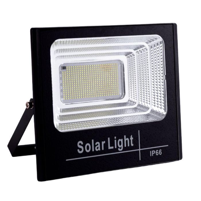 Proyector LED Solar 150W 6500K Panel: 6V/15W Batería: 3,2V/10000MaH Control Remoto [HO-SOLARFL-150W-01] 1